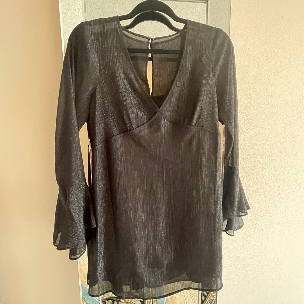 BCBGeneration Flowy Dress XXS in Black